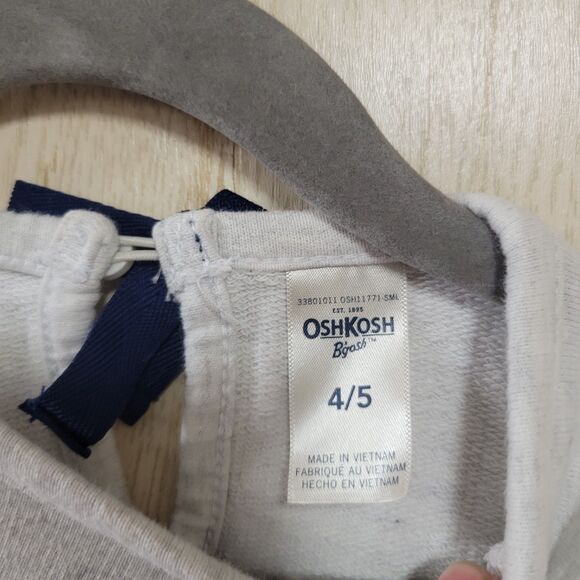 Oshkosh B'Gosh Long Sleeves Peplum Tunic Top 4/5 - Picture 2 of 4